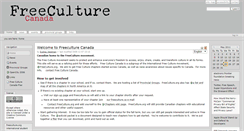 Desktop Screenshot of freeculture.ca